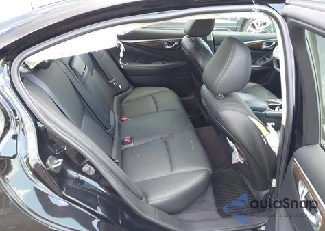 2018 Infiniti Q50 Pure/Luxe z USA, uszkodzony, nr VIN JN1CV7AR2JM280795